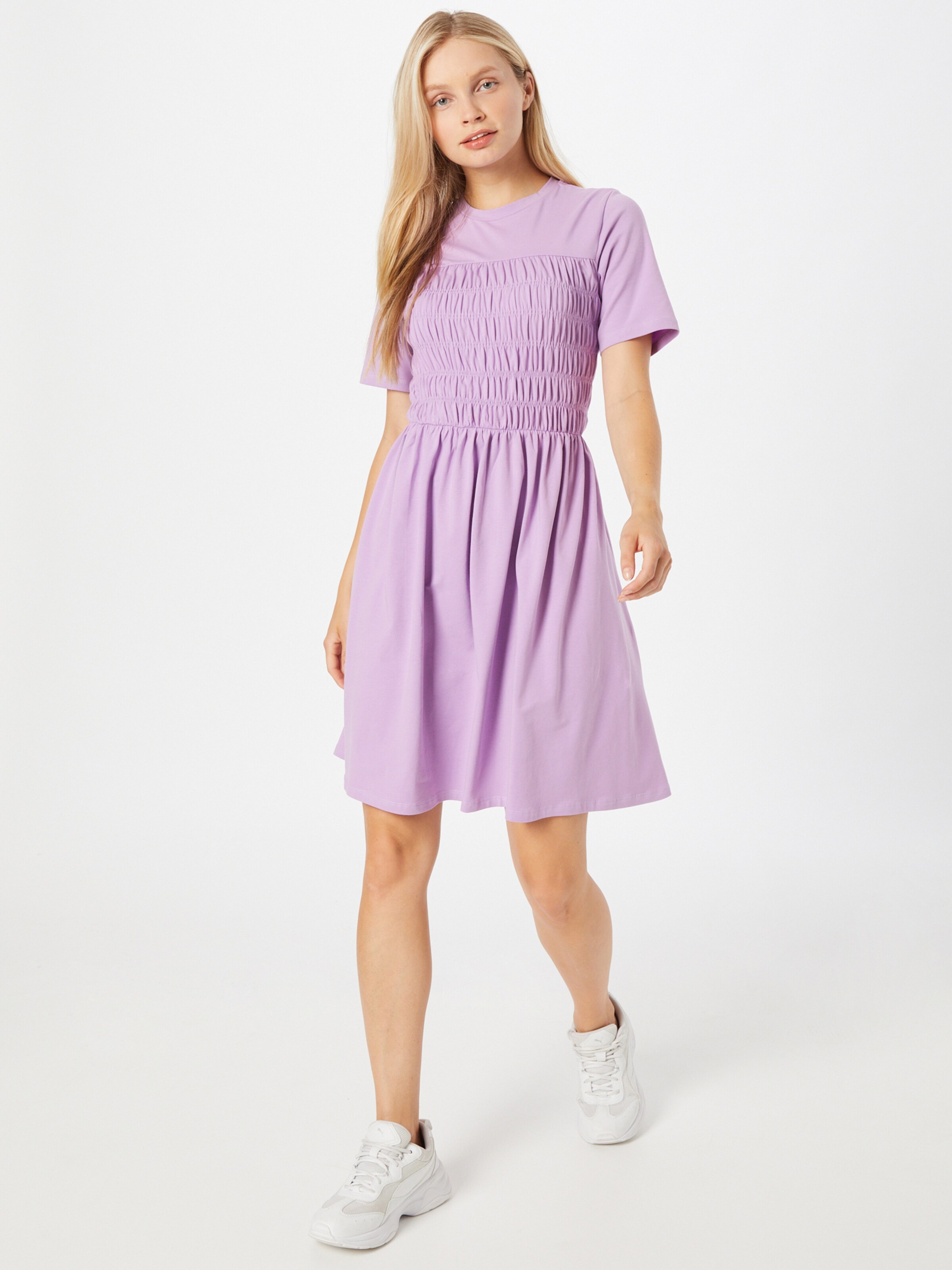 Frauen Kleider PIECES Kleid 'CHRISSY' in Lila - BE43053 Frauen Kleider PIECES Kleid 'CHRISSY' in Lila - BE43053
