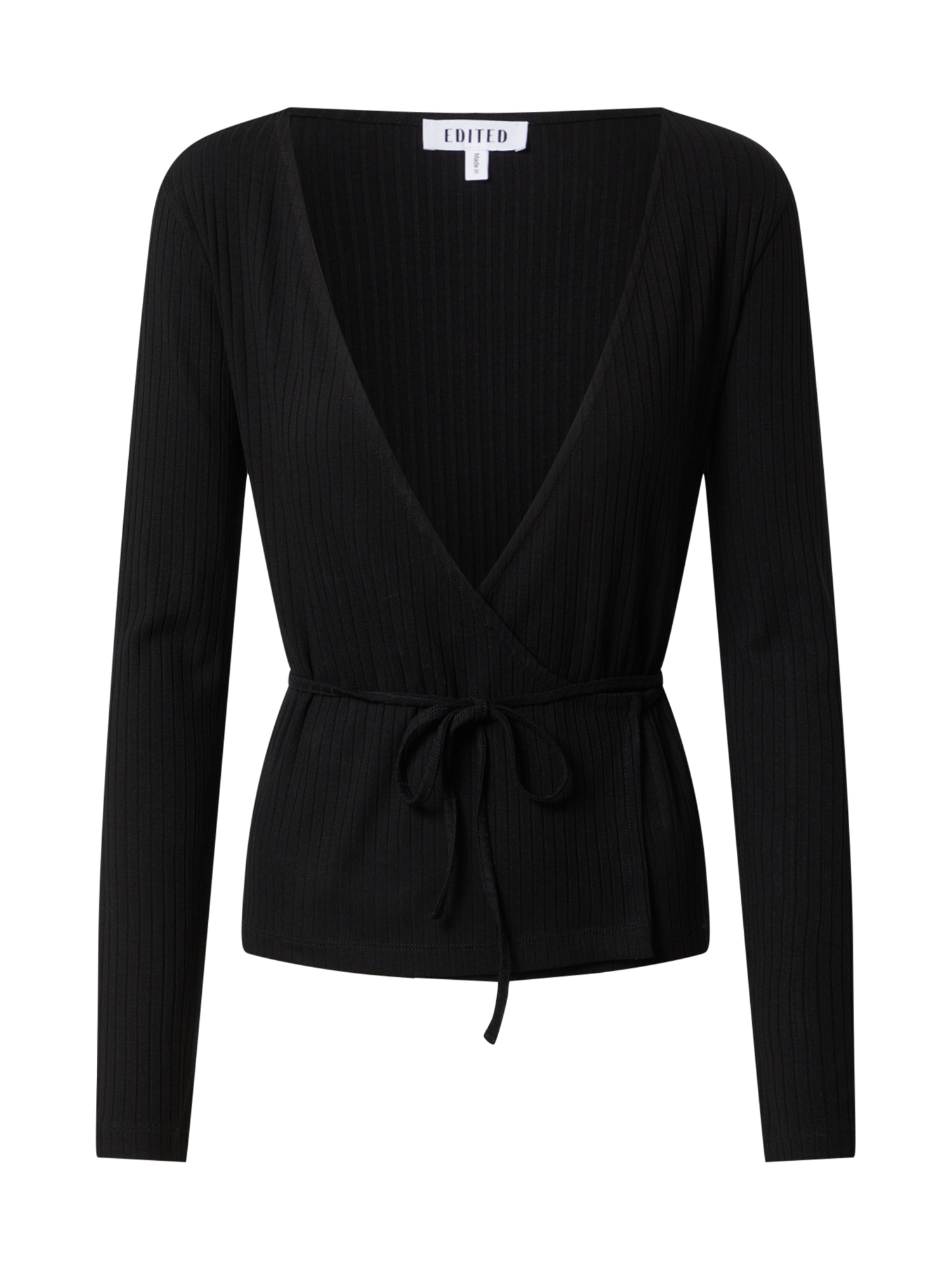 Maglie e top Abbigliamento EDITED Maglietta Odila in Nero 