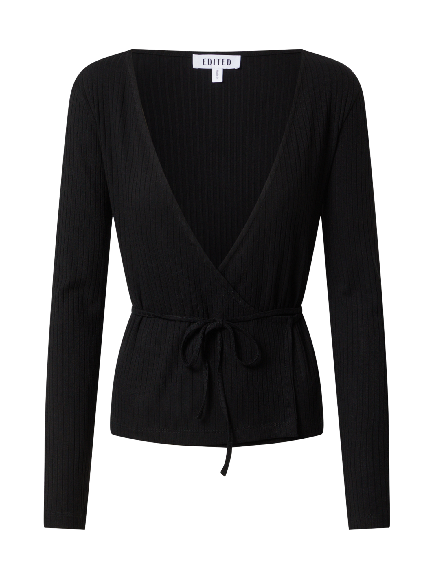 Maglie e top Abbigliamento EDITED Maglietta Odila in Nero Maglie e top Abbigliamento EDITED Maglietta Odila in Nero
