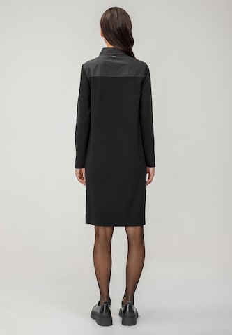 HELMIDGE Hemdblusenkleid in Schwarz