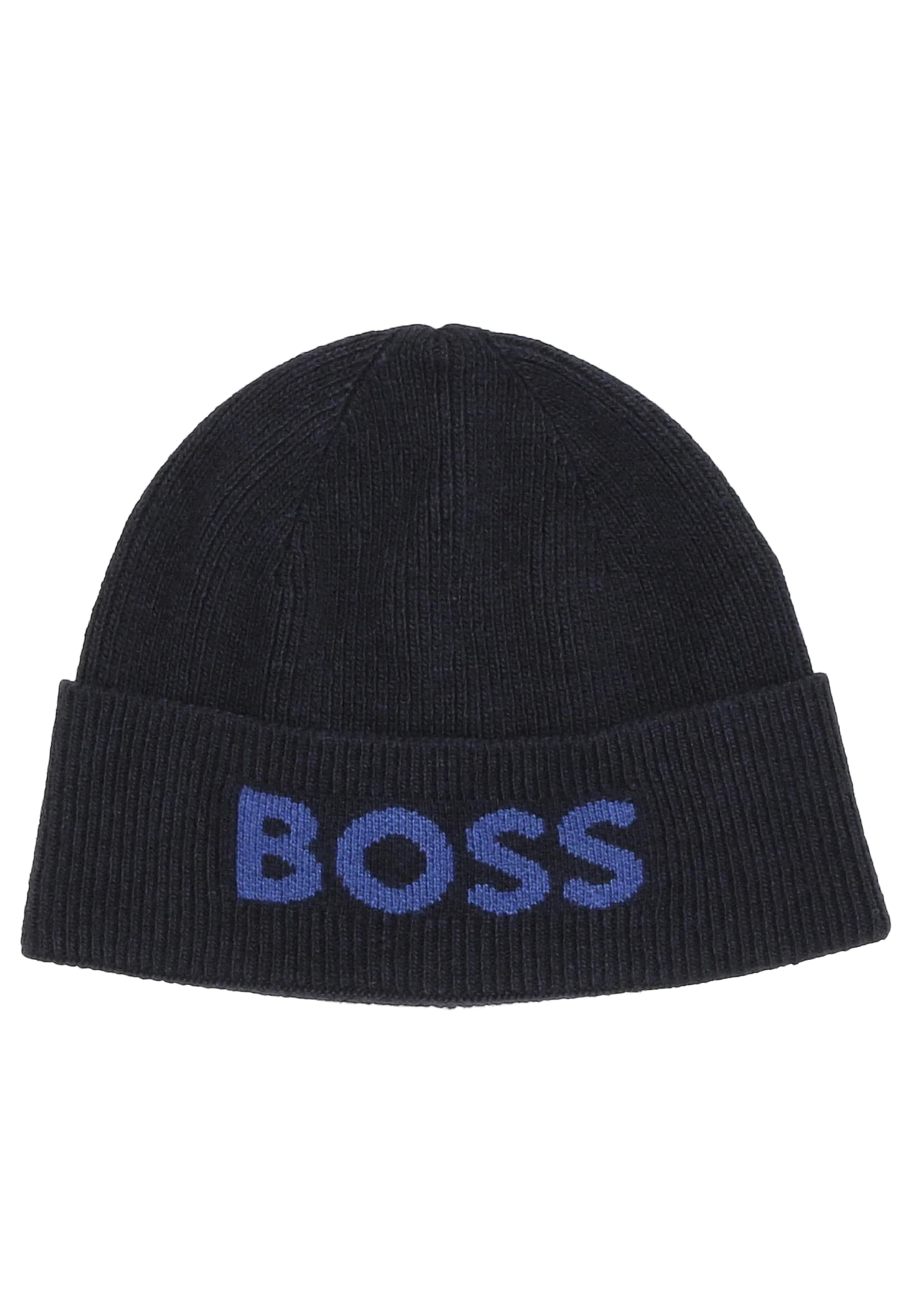 BOSS Beanie 'Elios' in Blue / Black, Item view