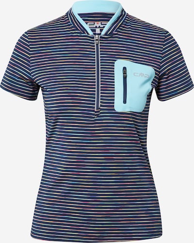CMP Functional shirt in Navy / Light blue / Grey / Mixed colours, Item view
