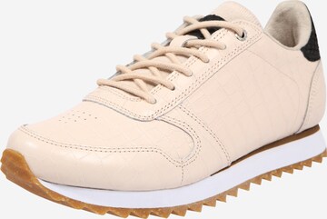 WODEN Låg sneaker i beige: framsida