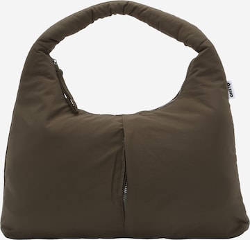 Borsa a spalla 'Nico' di Ölend in verde: frontale
