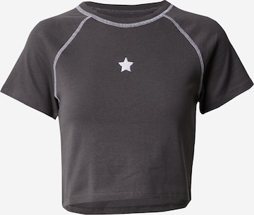 T-shirt Cotton On en gris : devant