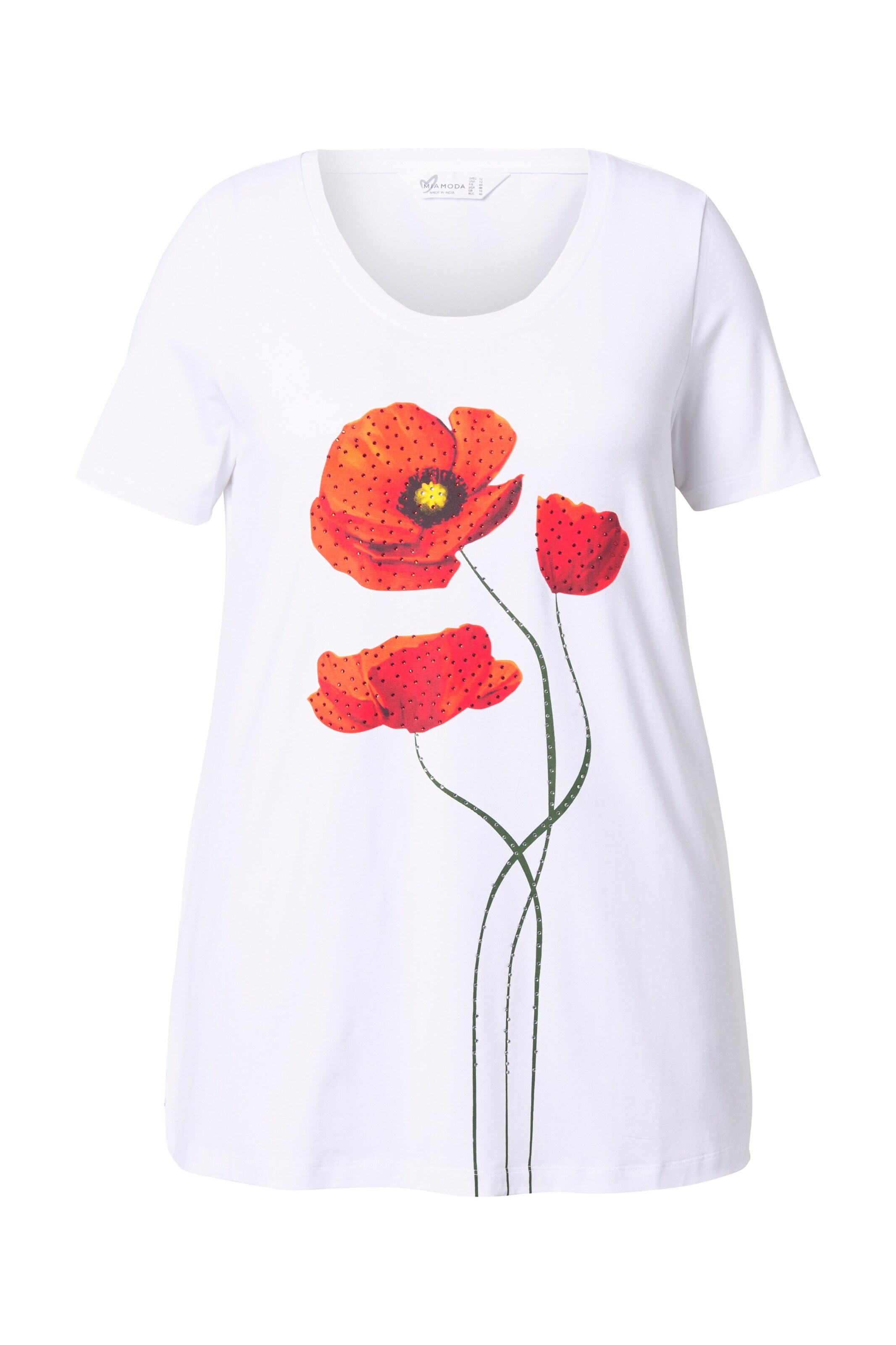 MIAMODA Shirt in Wit: voorkant