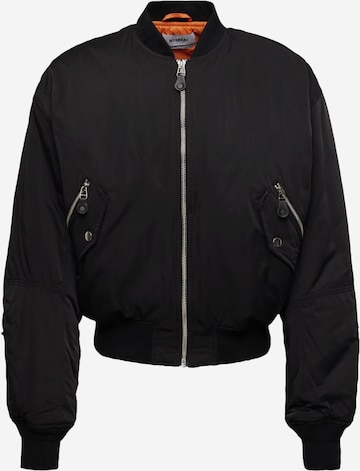 WEEKDAY Between-season jacket 'Jon' in Black: front