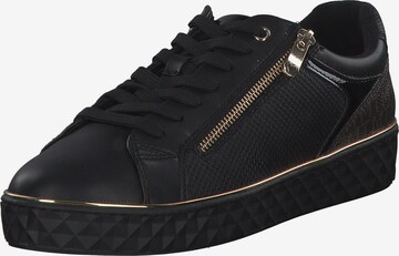 MARCO TOZZI Lace-Up Shoes in Black: front