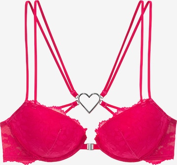 VIVANCE Push-up BH in Roze: voorkant