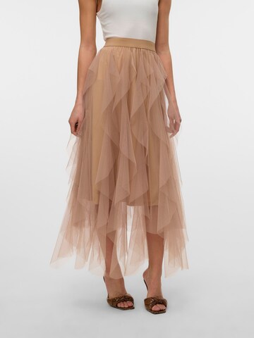 VERO MODA Nederdel 'EVE' i beige: forside