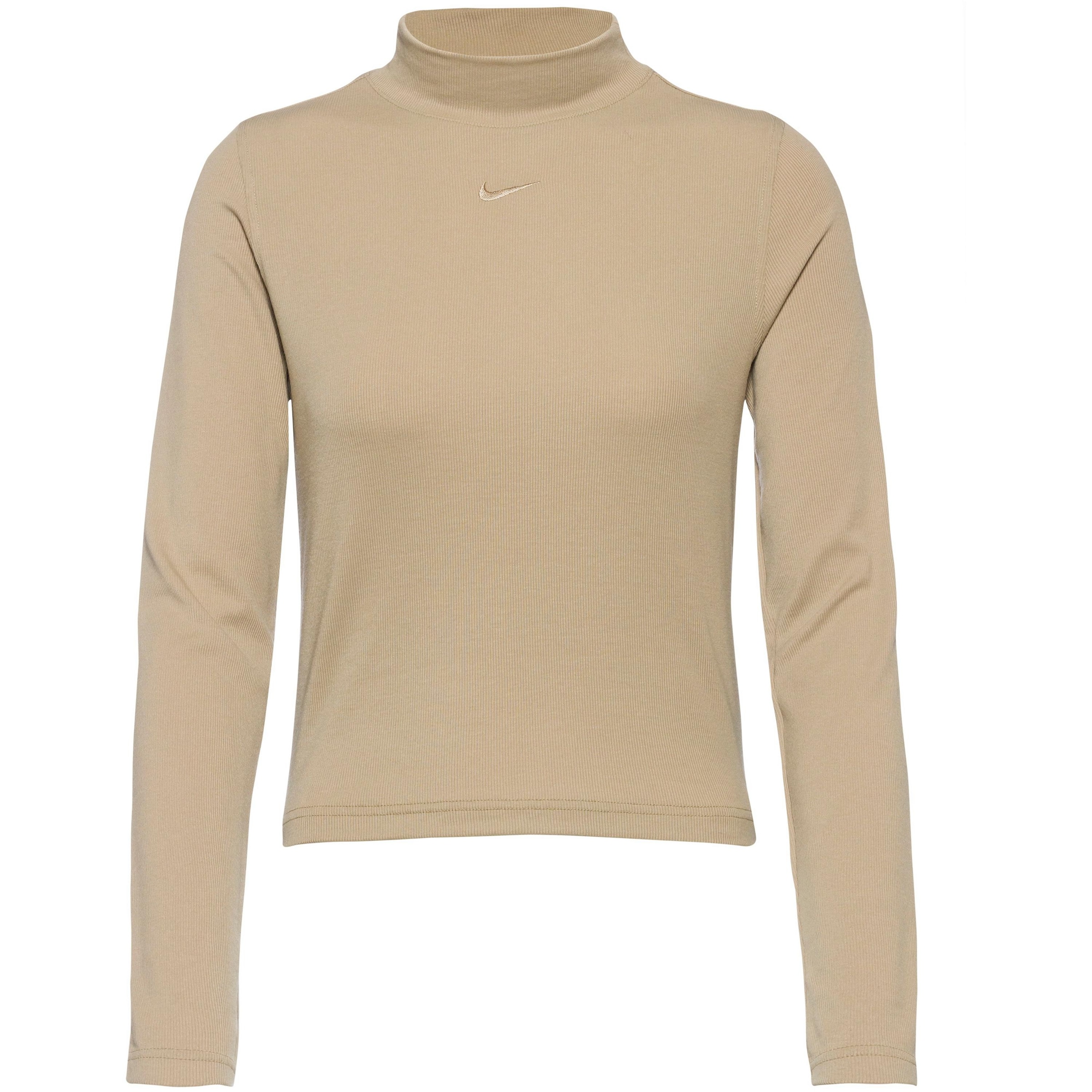 Nike Sportswear Shirt in Beige: front