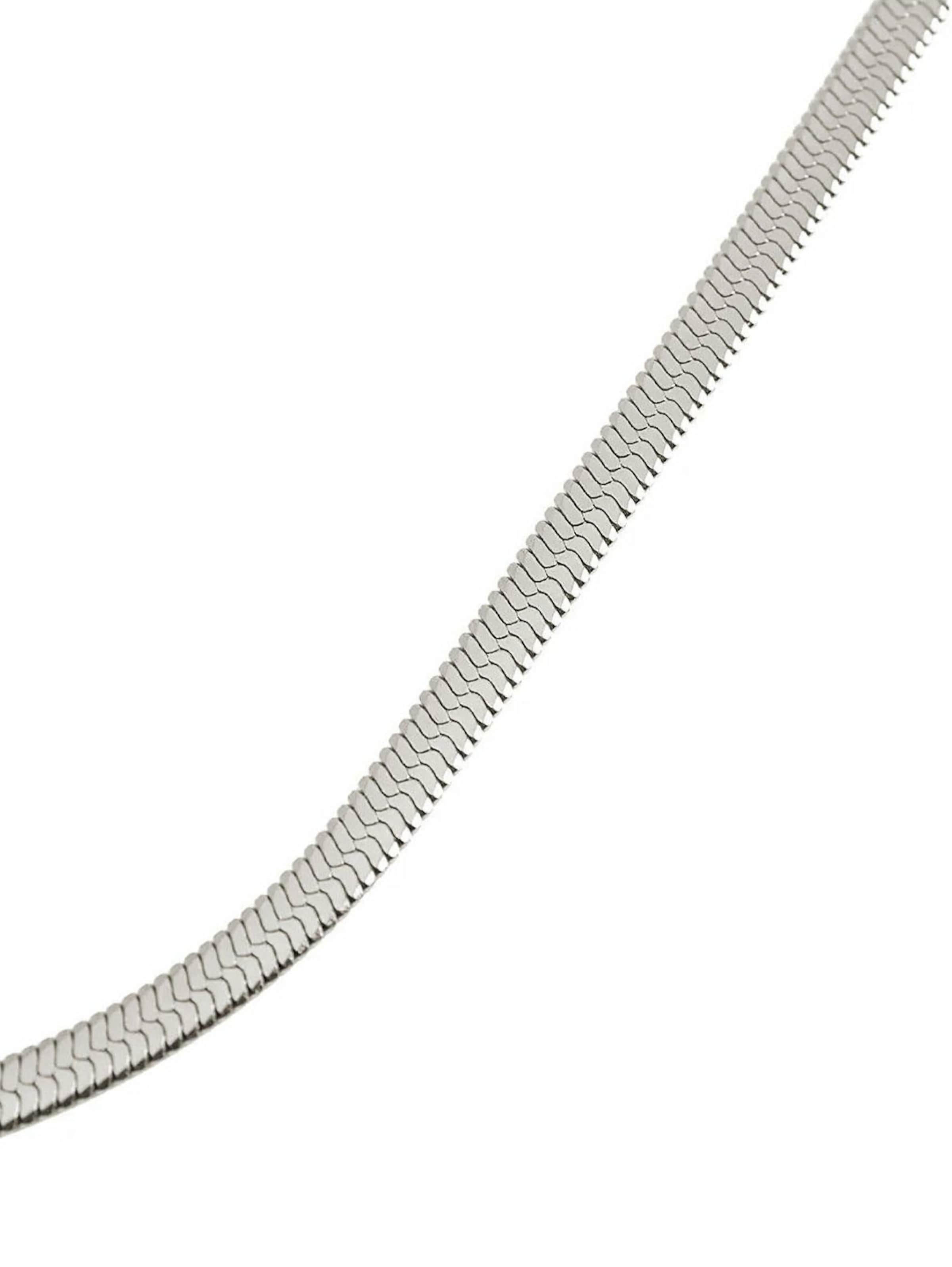 Gemshine Kette 'LIQUID' in Silber