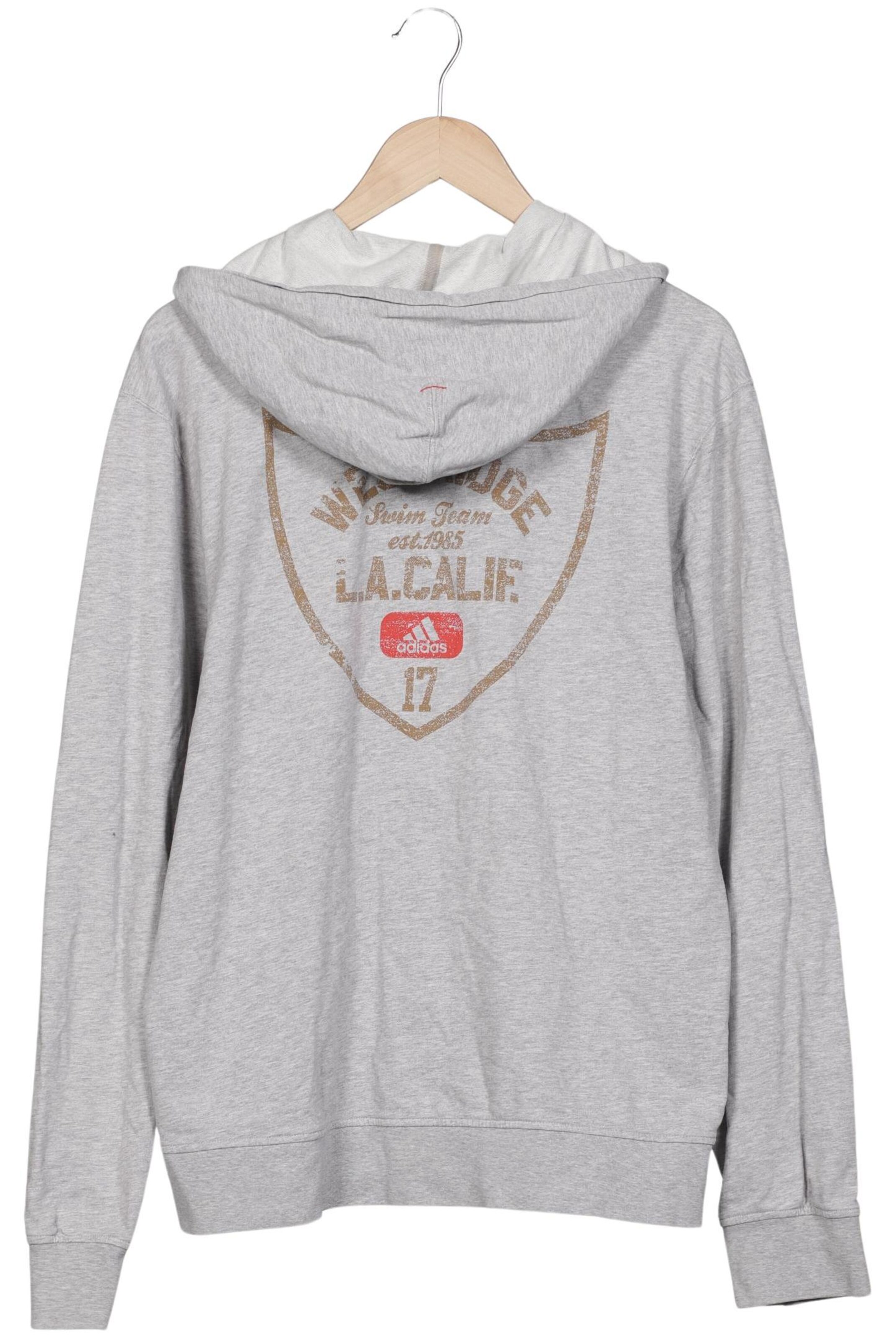 ADIDAS PERFORMANCE Kapuzenpullover L in Grau