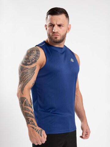 Gorilla Wear Functioneel shirt 'Easton' in Blauw: voorkant