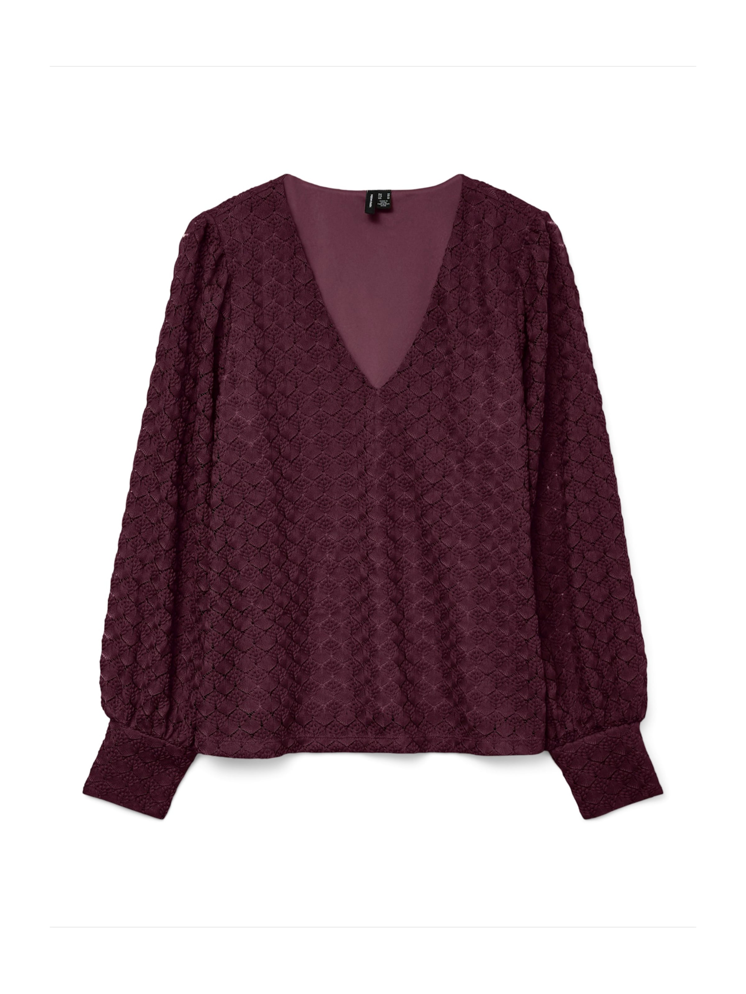 VERO MODA Blouse 'VMBECCA' in Wine red, Item view