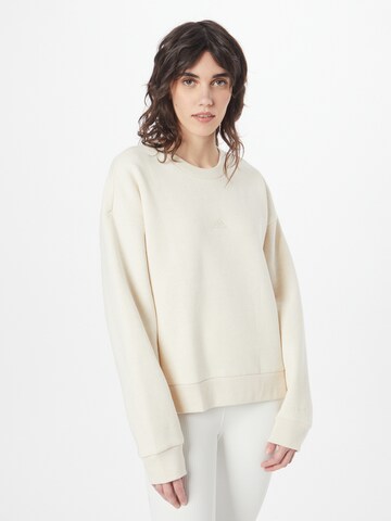 ADIDAS SPORTSWEAR Sportsweatshirt 'All Szn Fleece' i beige: forside