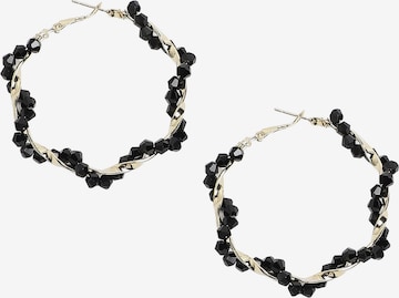 SOHINaušnice ' Rakhee ' - crna boja: prednji dio