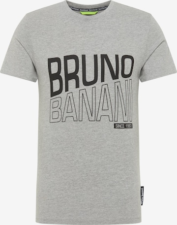 BRUNO BANANI Shirt in Grijs: voorkant