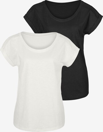 VIVANCE Shirt in Black: front