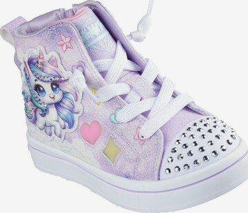 SKECHERS Sportschuh 'Skechers S Lights-twi-lites 2.0-unico' in Lila: Vorderseite