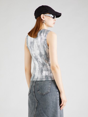 TOPSHOP Top in Silber