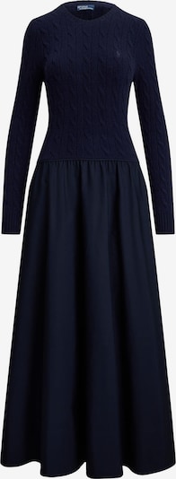 Rochie tricotat Polo Ralph Lauren pe bleumarin, Vizualizare produs