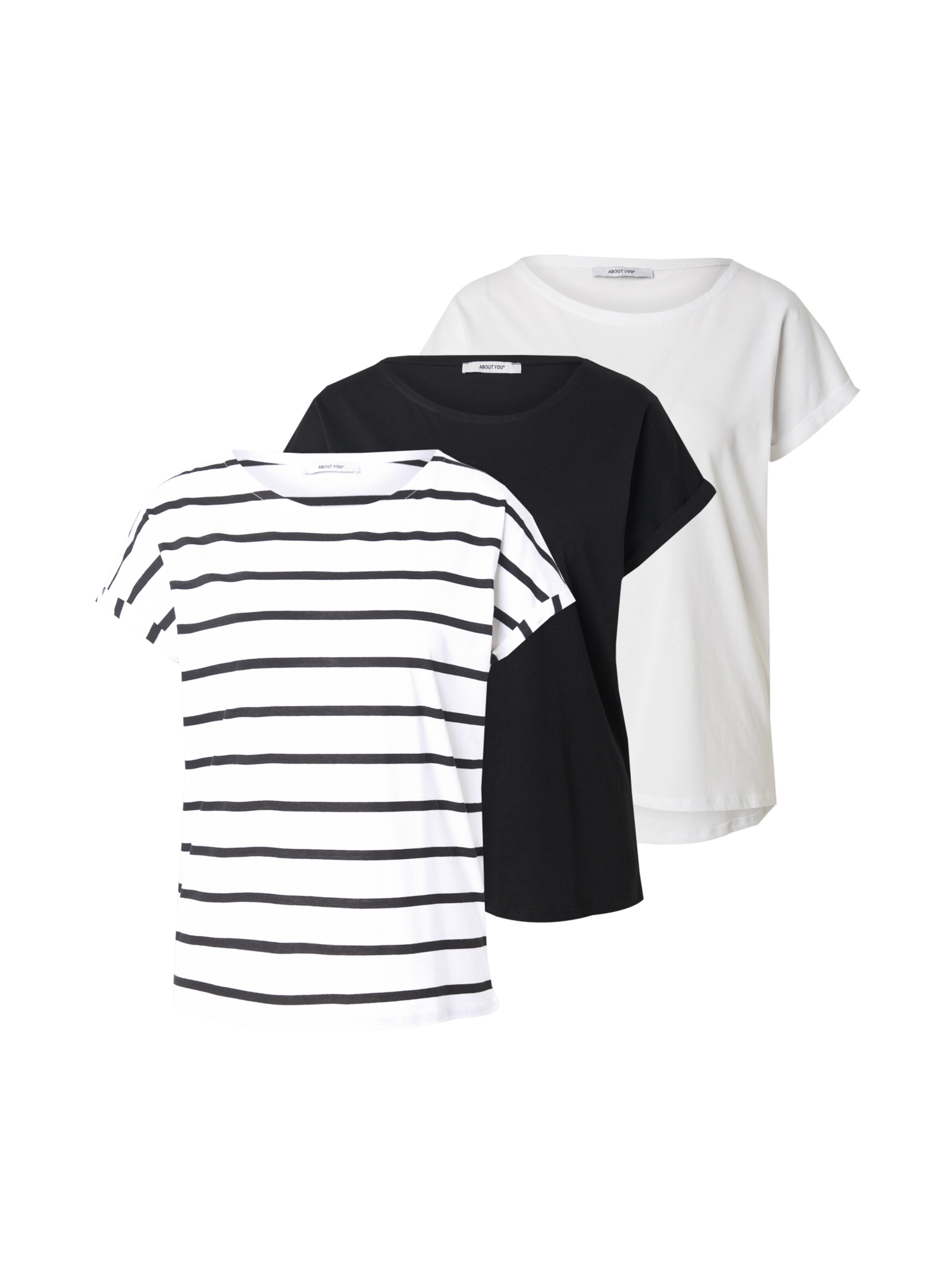 ABOUT YOU Shirt 'Rowan' in Black: front