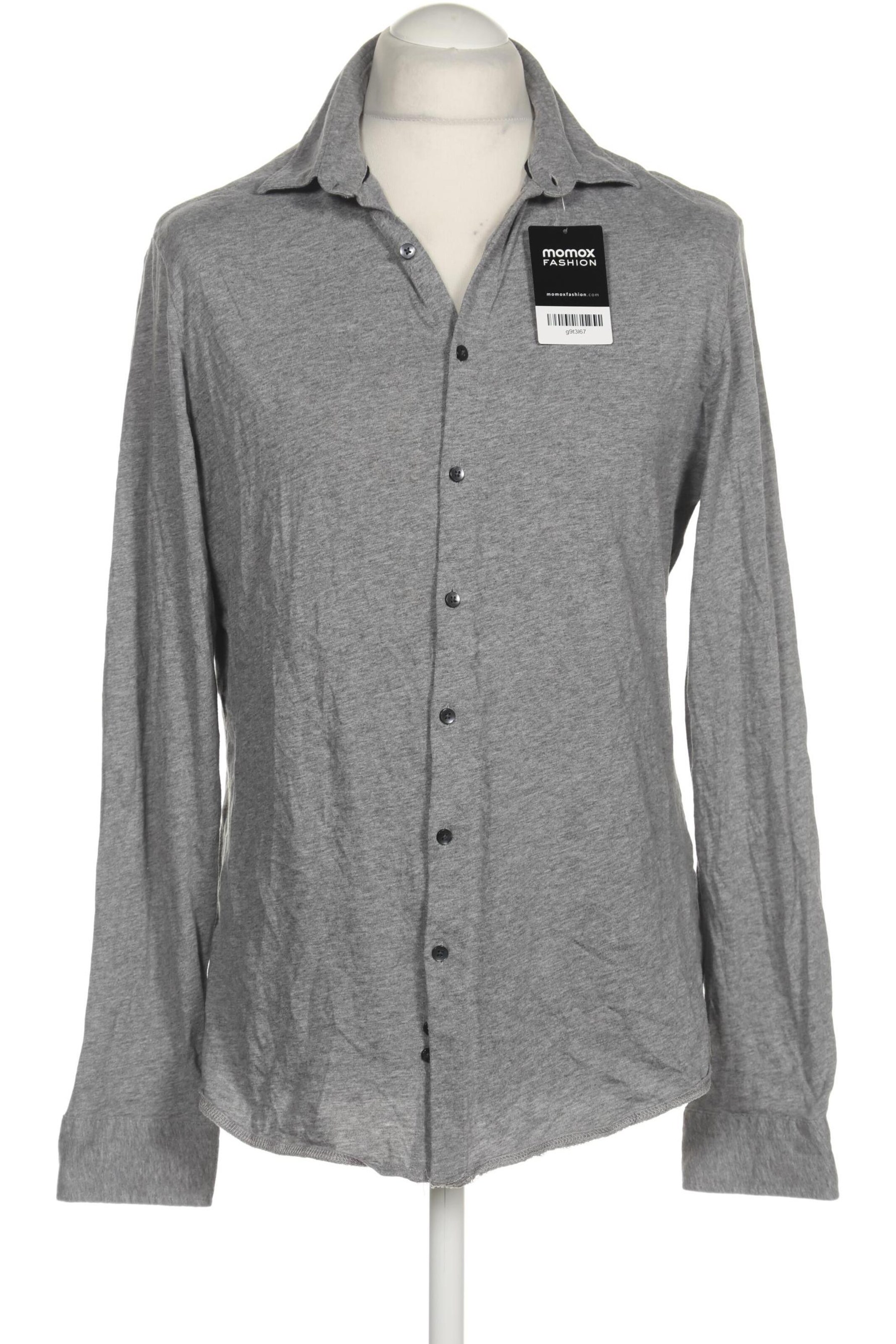 SEIDENSTICKER Button Up Shirt in L in Grey: front