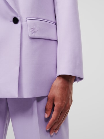 Karl Lagerfeld Blazer in Purple