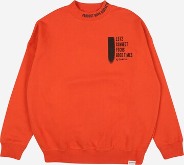 GARCIA Sweatshirt i oransje: forside