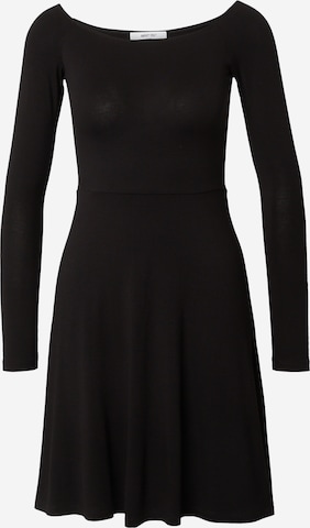 Robe 'Nancy' ABOUT YOU en noir : devant