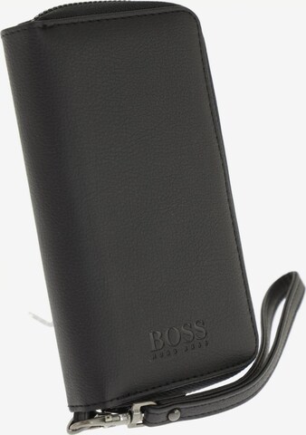 BOSS Small Leather Goods in One size in Black: front