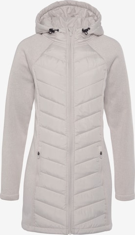 VIVANCE Between-seasons coat in Beige: front