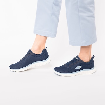 SKECHERS Sneakers laag 'Flex Appeal 4.0' in Blauw
