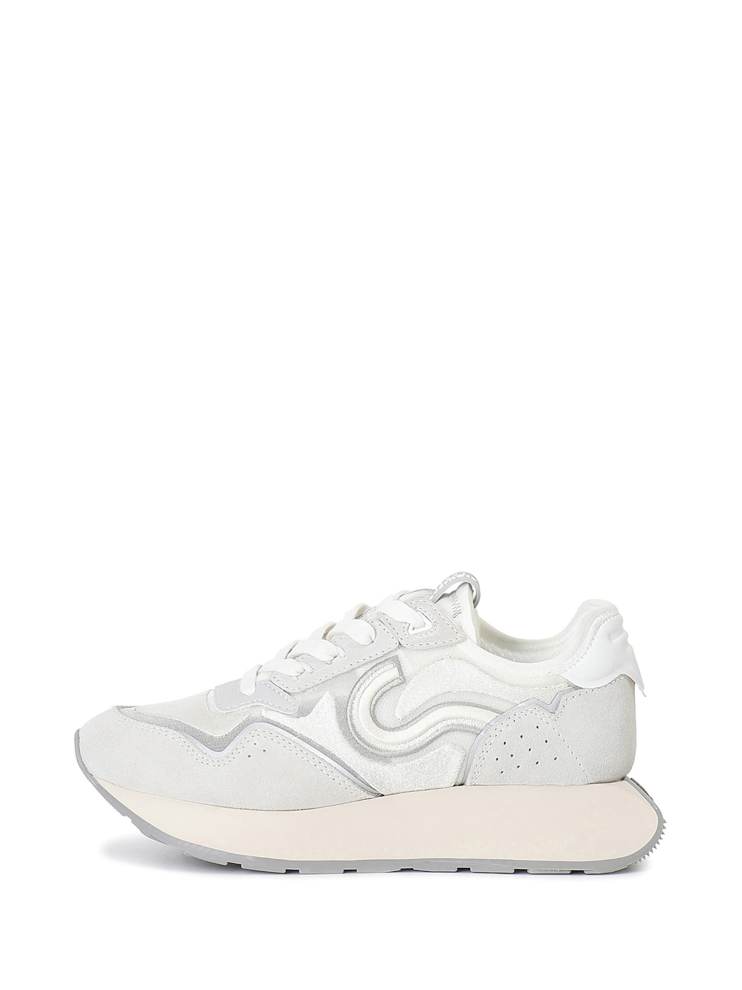 Sneaker bassa di CAFè NOIR in bianco: frontale