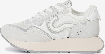 Sneaker bassa di CAFè NOIR in bianco: frontale