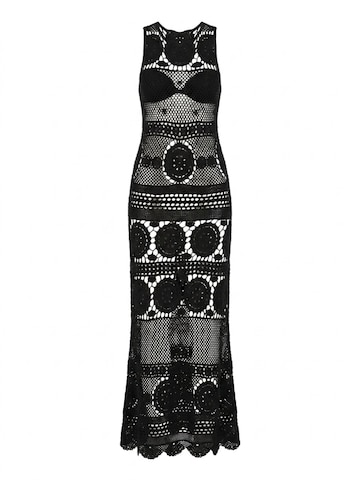 Robe Miss June en noir : devant
