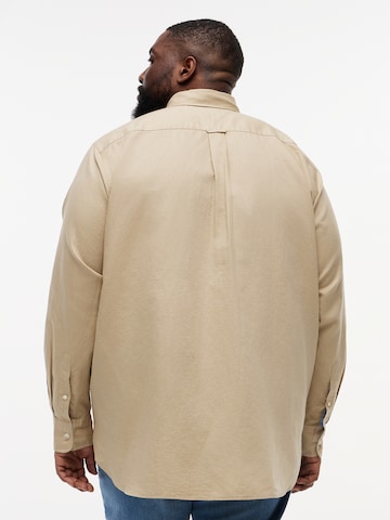 Coupe regular Chemise Tommy Hilfiger Big & Tall en marron