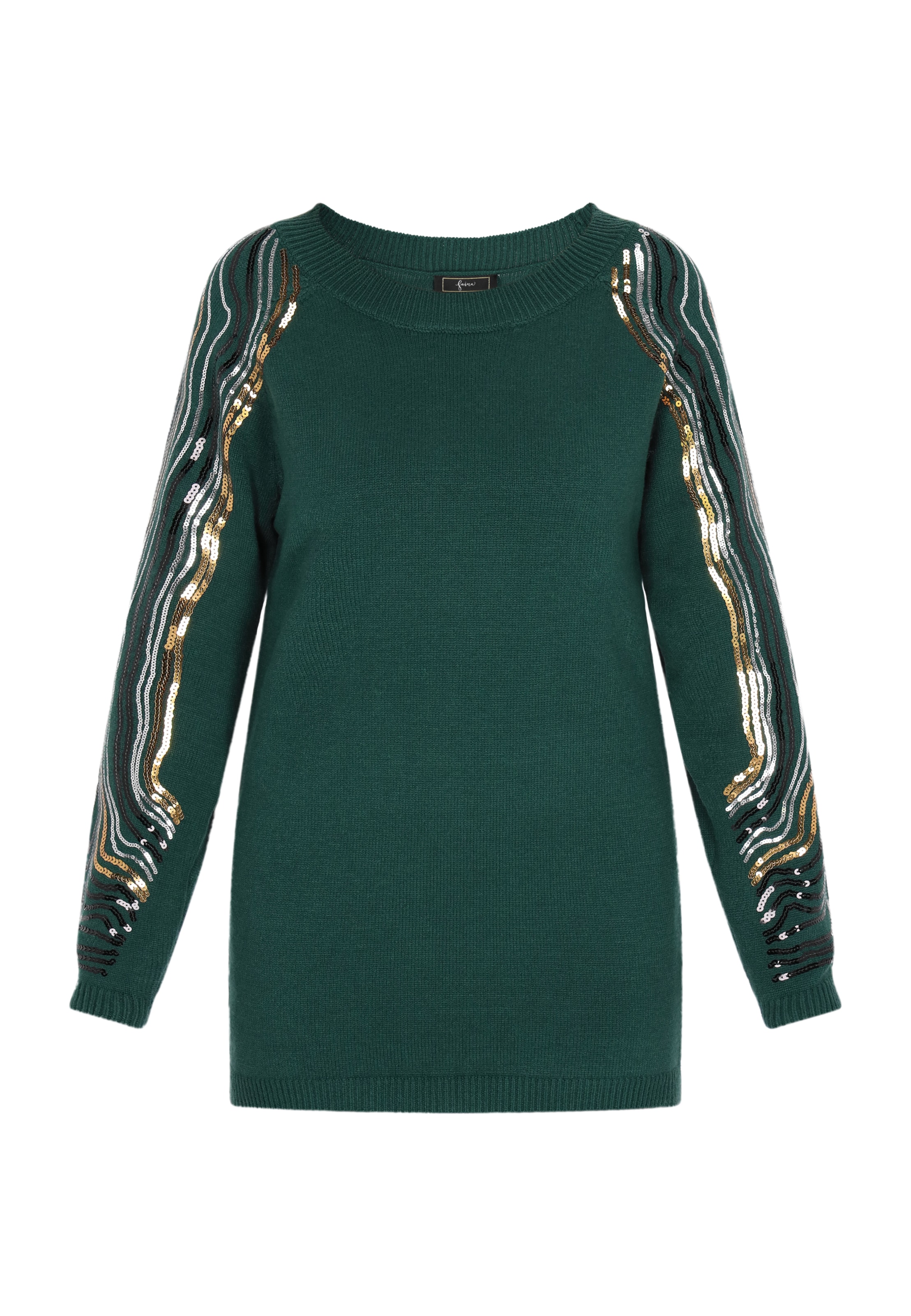 faina Pullover in Grün: Vorderseite