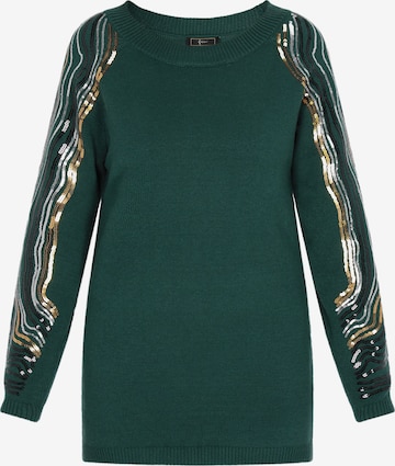 faina Pullover in Grün: Vorderseite