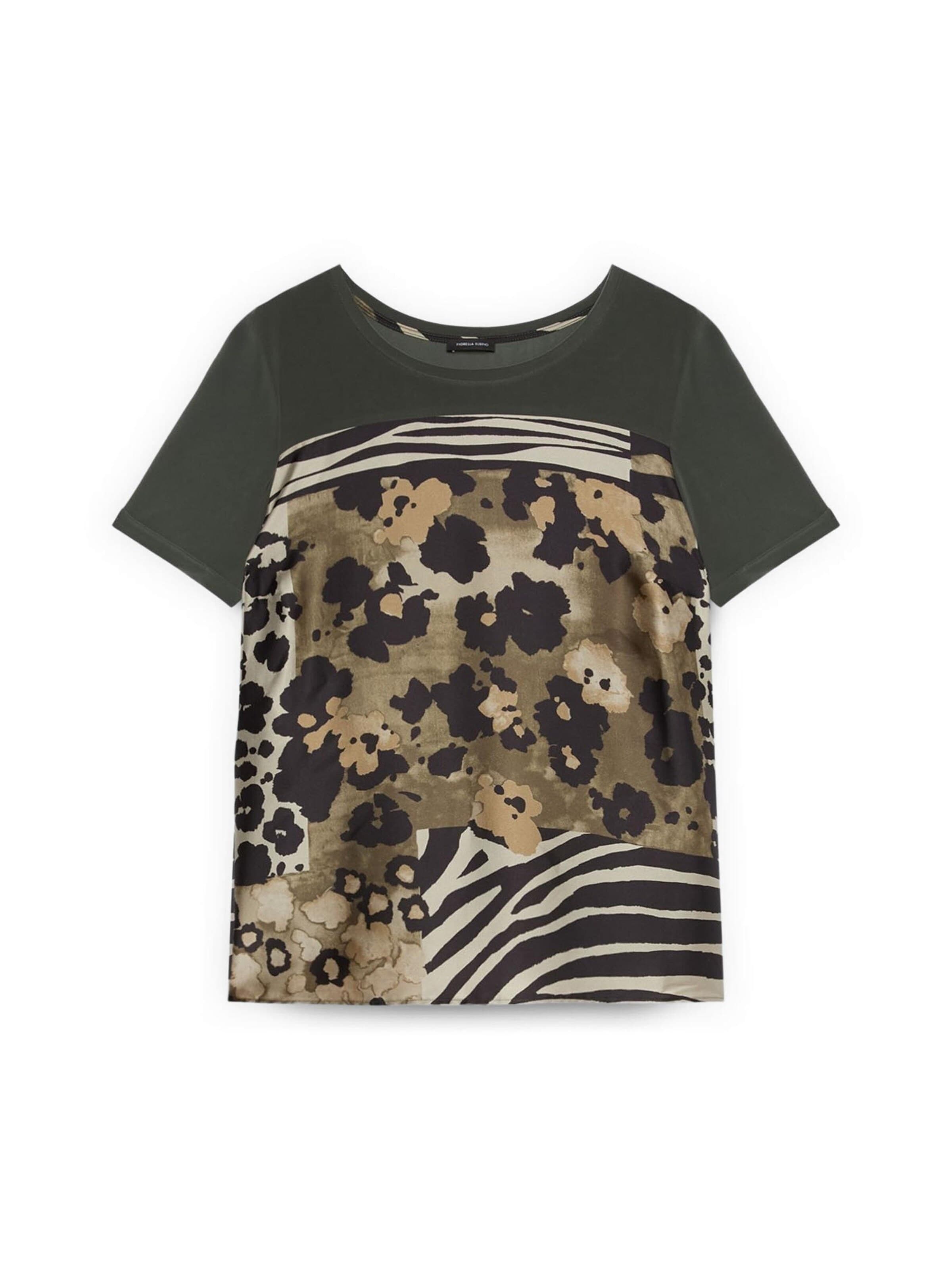 T-shirt Fiorella Rubino en vert : devant