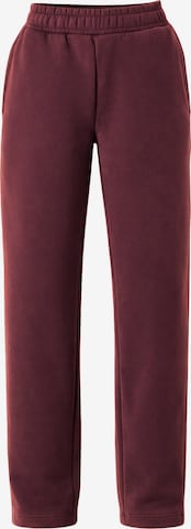 Organication Pants in Red: front