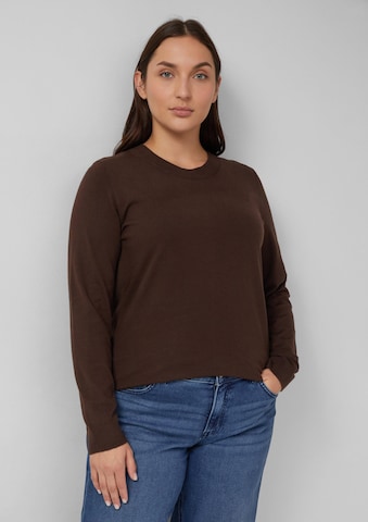 Pull-over ' ' s.Oliver en marron : devant