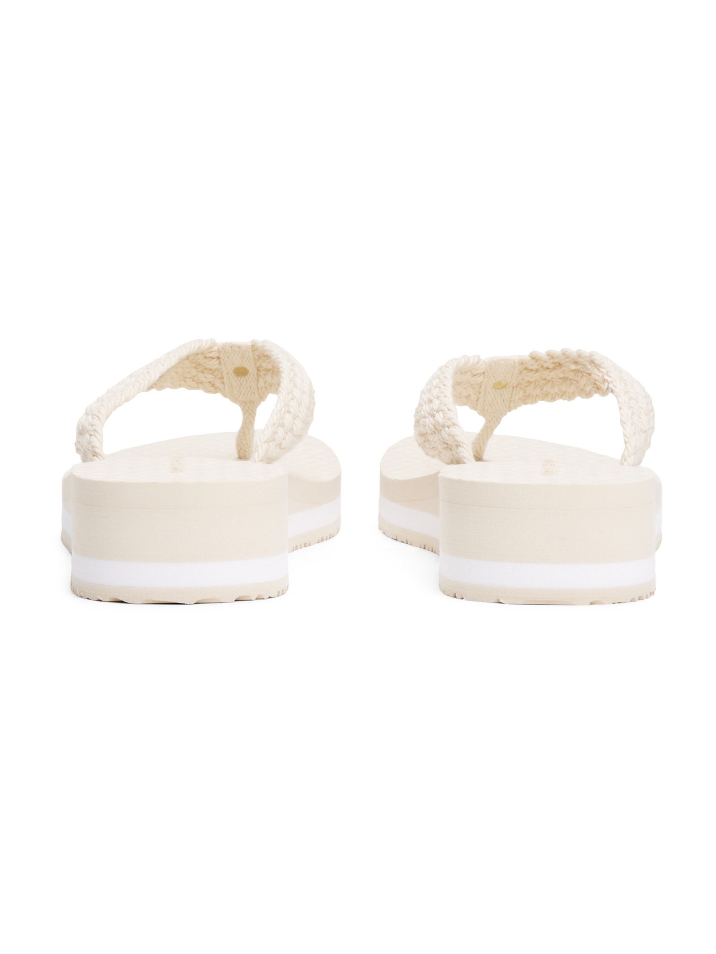 Flip-flops de la TOMMY HILFIGER pe bej