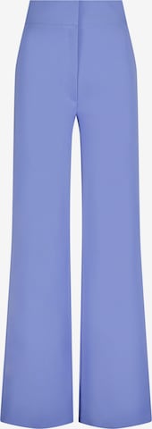 Nicowa Flared Broek in Blauw: voorkant