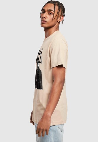 Merchcode T-Shirt in Beige