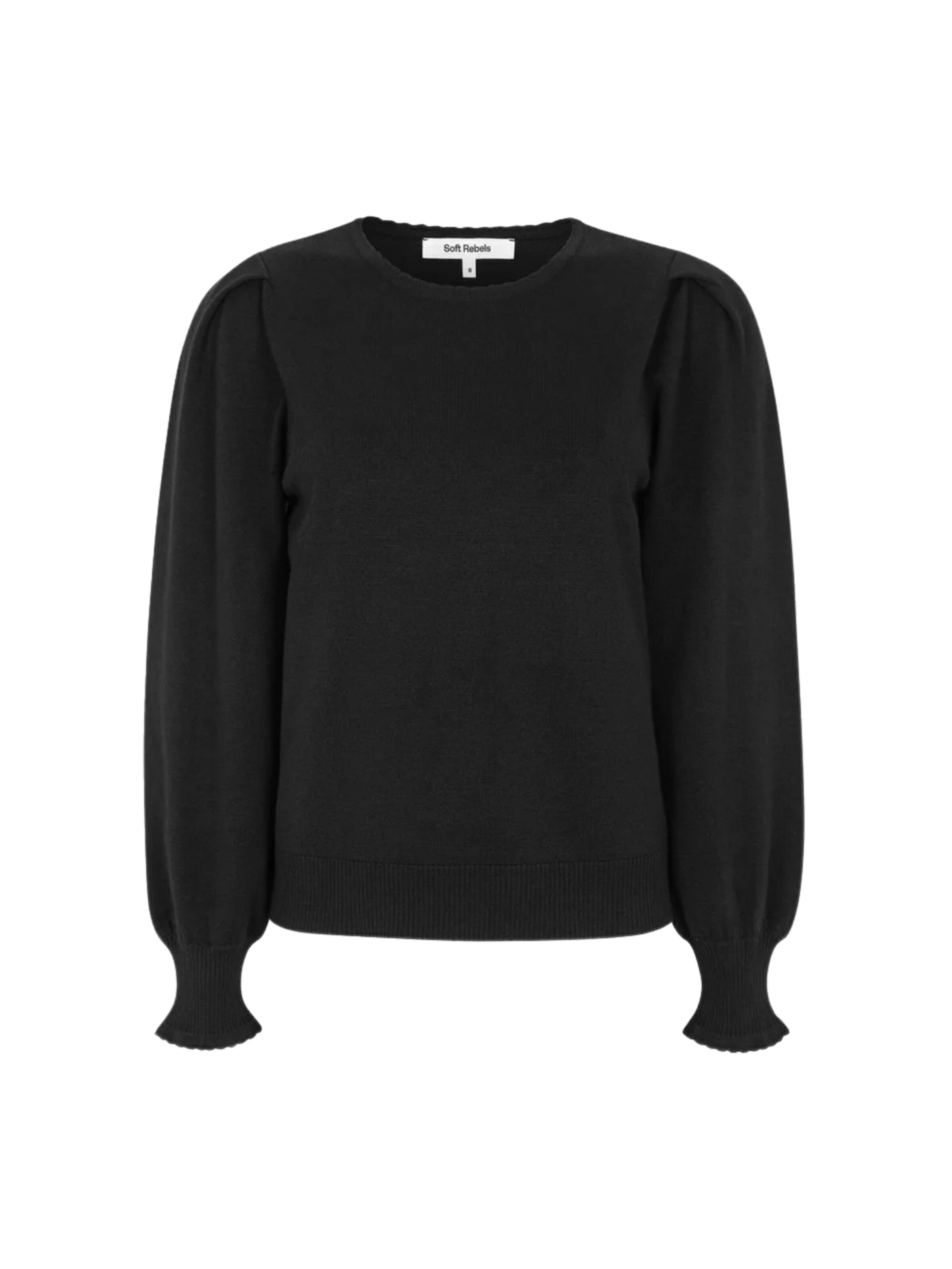 Soft Rebels Sweater 'Analia' in Black: front