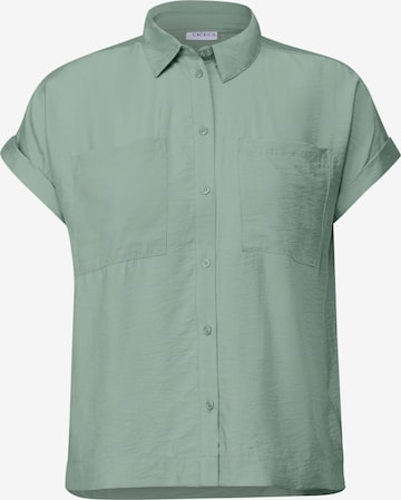 CECIL Bluse in Grün: Vorderseite