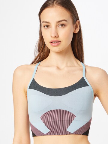 Low Support Soutien-gorge de sport 'True Strength' ADIDAS BY STELLA MCCARTNEY en bleu : devant