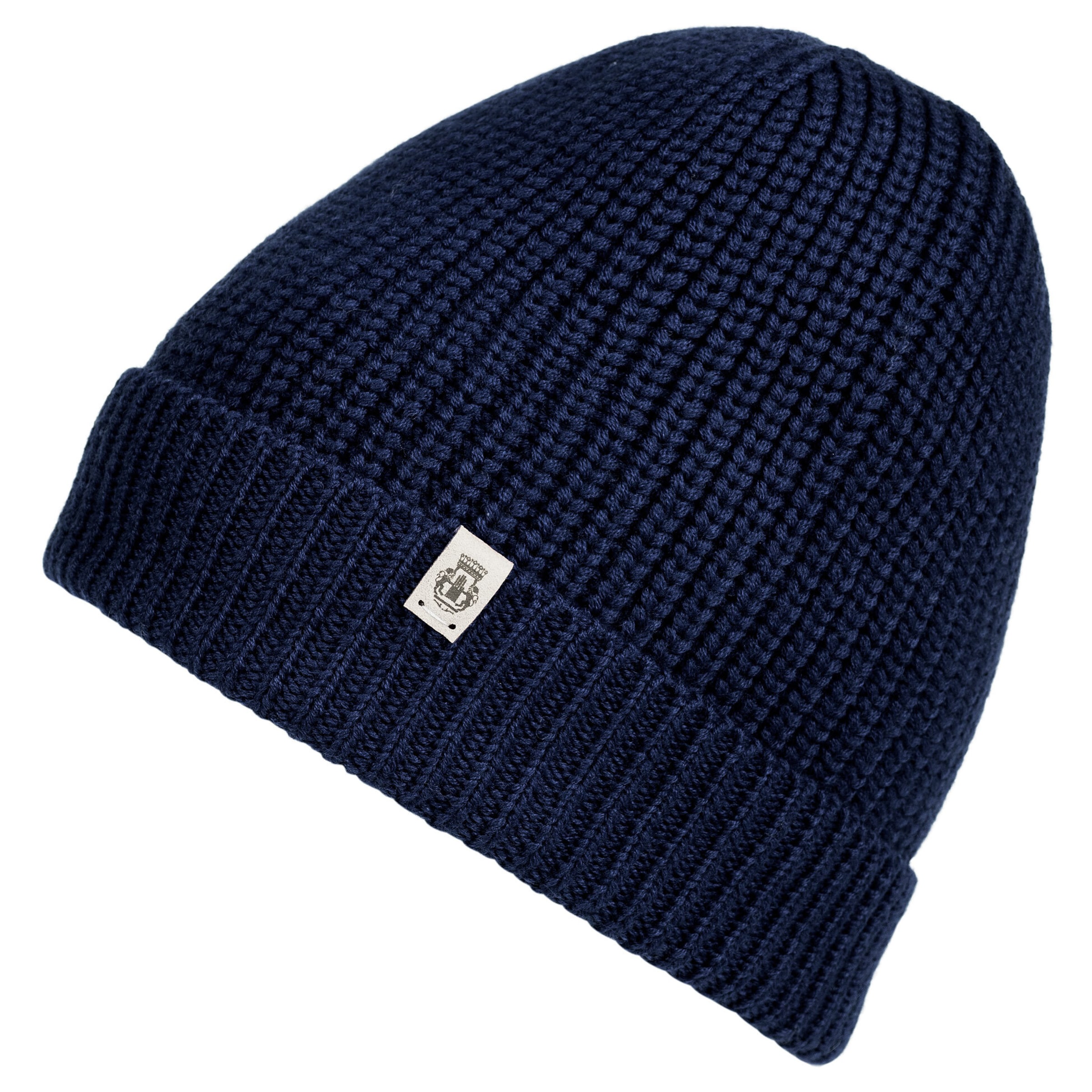 Berretto 'PURE MERINO' di Roeckl in blu: frontale